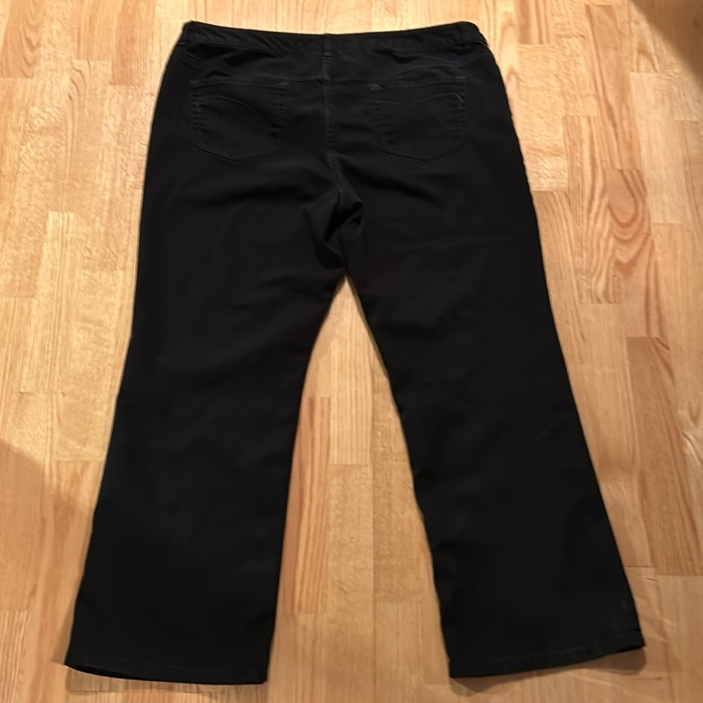 Chicos Platinum Denim Boot Cut Jeans